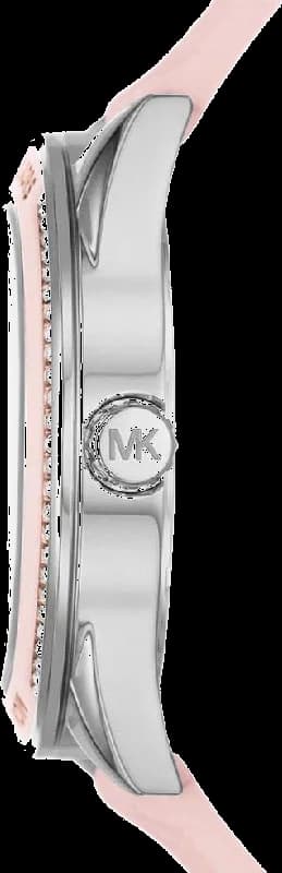 Visage cadran Michael Kors MK7268 affiche trois sous-cadrans pour chronographe et date à 4h30