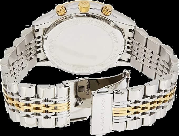 Montre Homme Michael Kors MK8306 Bracelet Acier Inoxydable Bicolore Argent vue 2