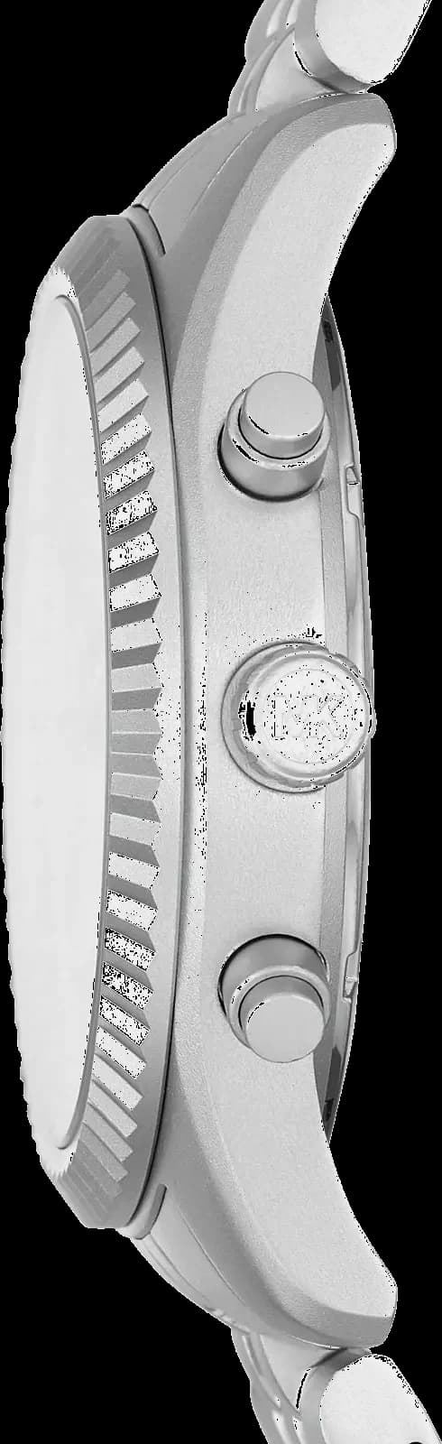 Visage cadran Michael Kors MK8789 avec index bâtons appliqués, aiguilles noires et 3 sous-cadres pour fonction chronographe