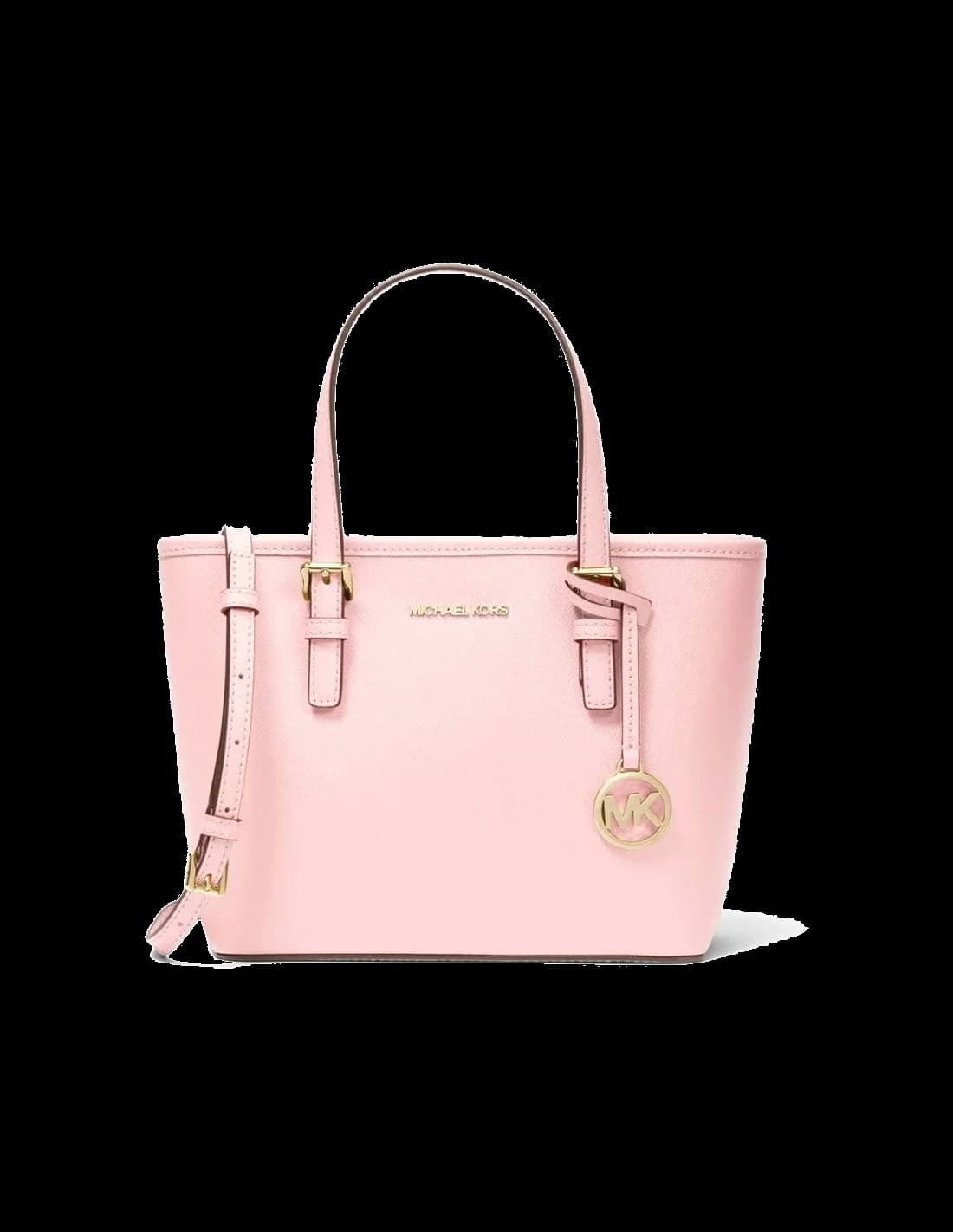 Sac à main en cuir Michael Kors Jet Set Travel XS à logo MK