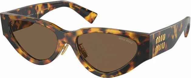 Lunettes de Soleil Miu Miu SMU 03ZS - Acétate Écaille - Femme