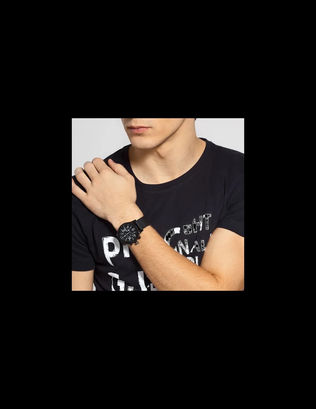 Montre Homme Nixon The 51-30 Chrono A083-001 Noir Intégral vue 4