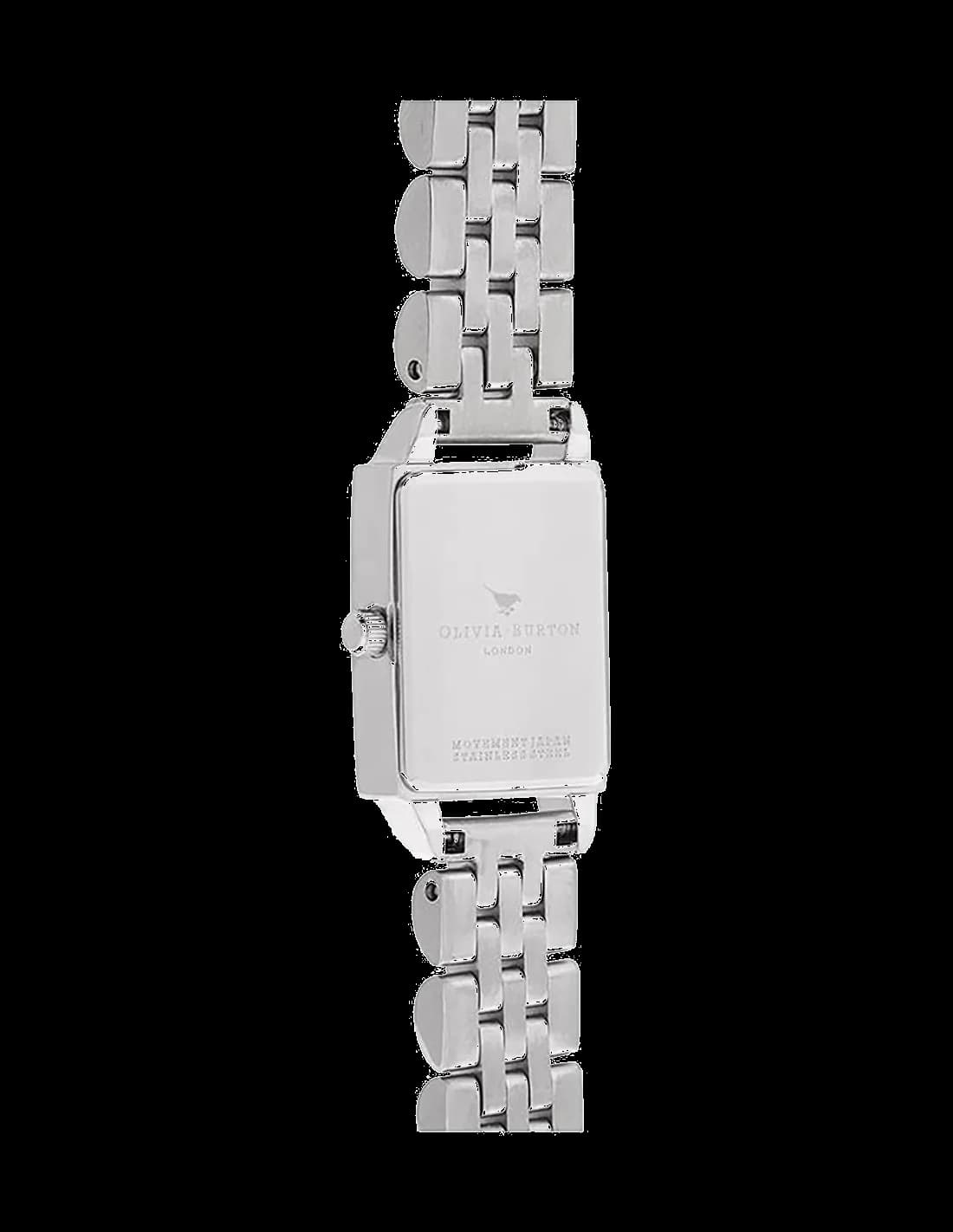 Montre Femme Olivia Burton OB16BH03 Bee Hive, Cadran Nacre et Bracelet Acier Argent vue 3