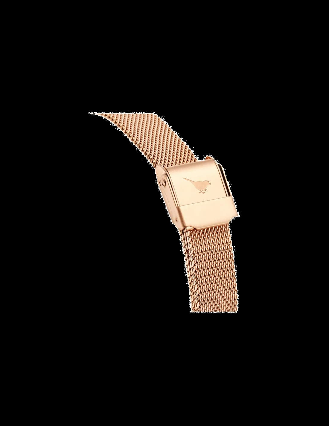 Montre Femme Olivia Burton OB16EX220 - Cadran Vert Abeille 3D, Boîtier Acier Or Rose vue 2