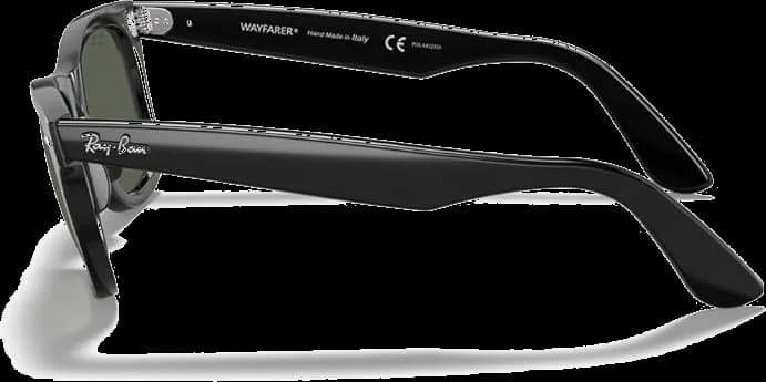 Lunettes de soleil Ray-Ban Wayfarer RB2140 901/58 - Noir polarisé - Unisexe