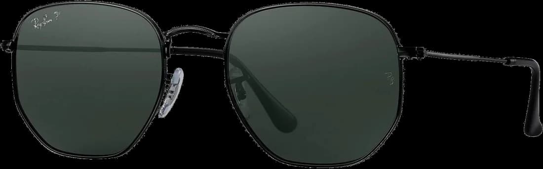 Lunettes de soleil Ray-Ban RB3548N 002/58 Noir Polarisées - Modèle Unisexe vue 2