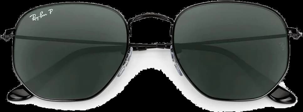 Lunettes de soleil Ray-Ban RB3548N 002/58 Noir Polarisées - Modèle Unisexe vue 3