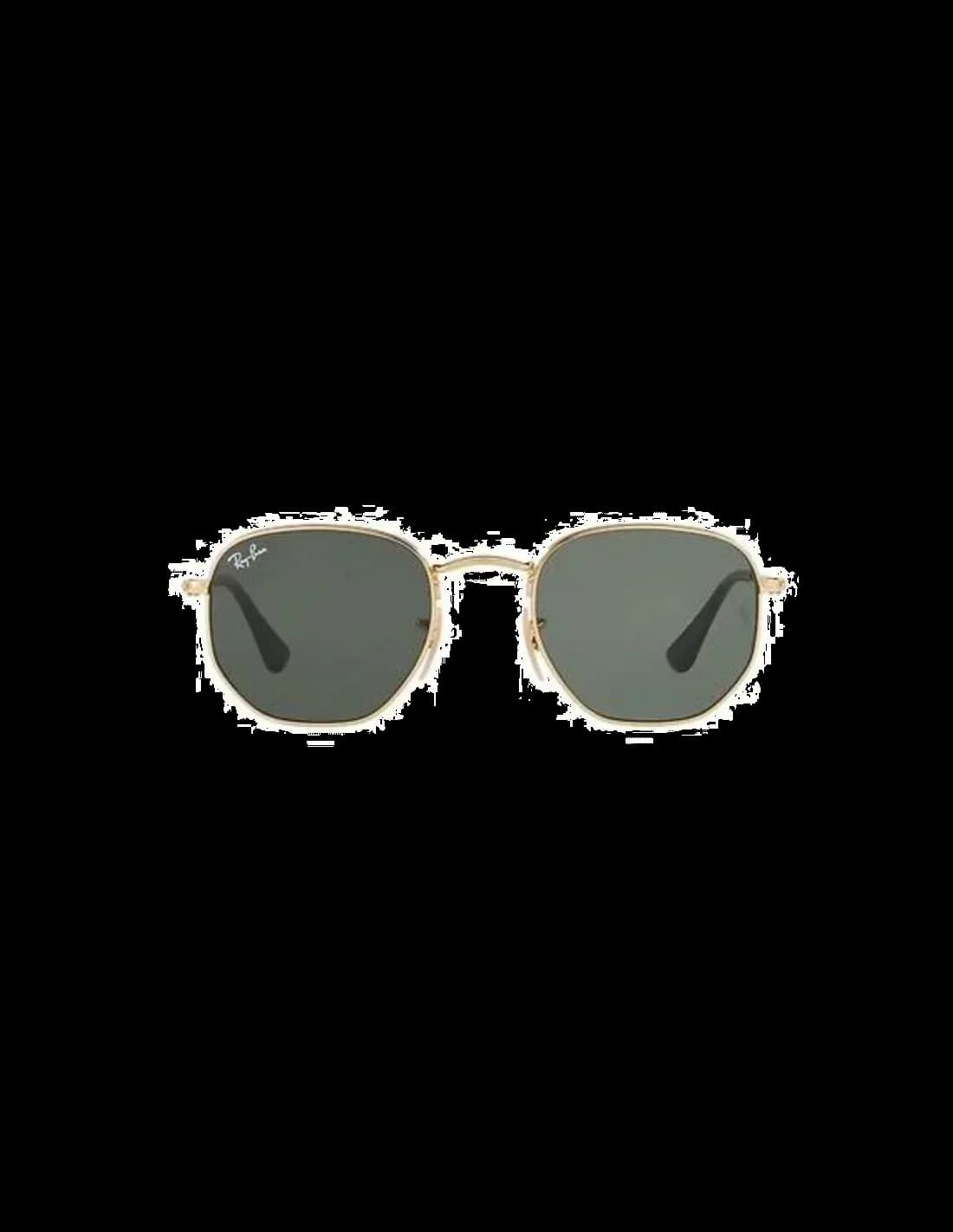 Lunettes de soleil Ray-Ban Aviator RB3025 001/33 - Monture or métal, verres marron - Unisexe vue 2