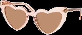 Lunettes de soleil Saint Laurent SL181 Loulou New Wave - Forme cœur acétate pour femme vue 6