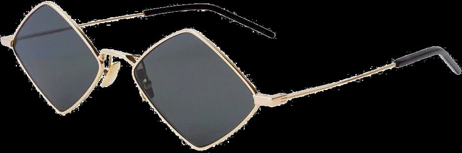 Lunettes de soleil Saint Laurent SL302 LISA métal doré unisexe vue 3