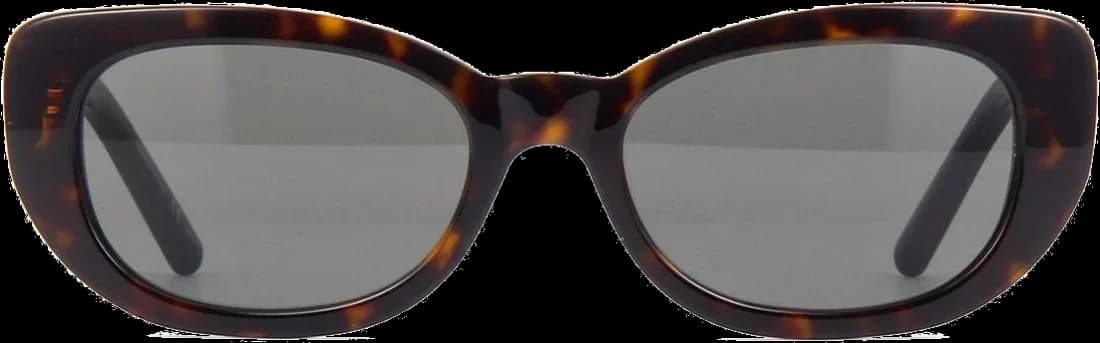 Lunettes de soleil Saint Laurent SL 316 BETTY ovales en acétate pour femme vue 2