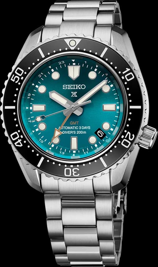 Montre Seiko Prospex SPB475 GMT Automatique Homme Acier Cadran Bleu