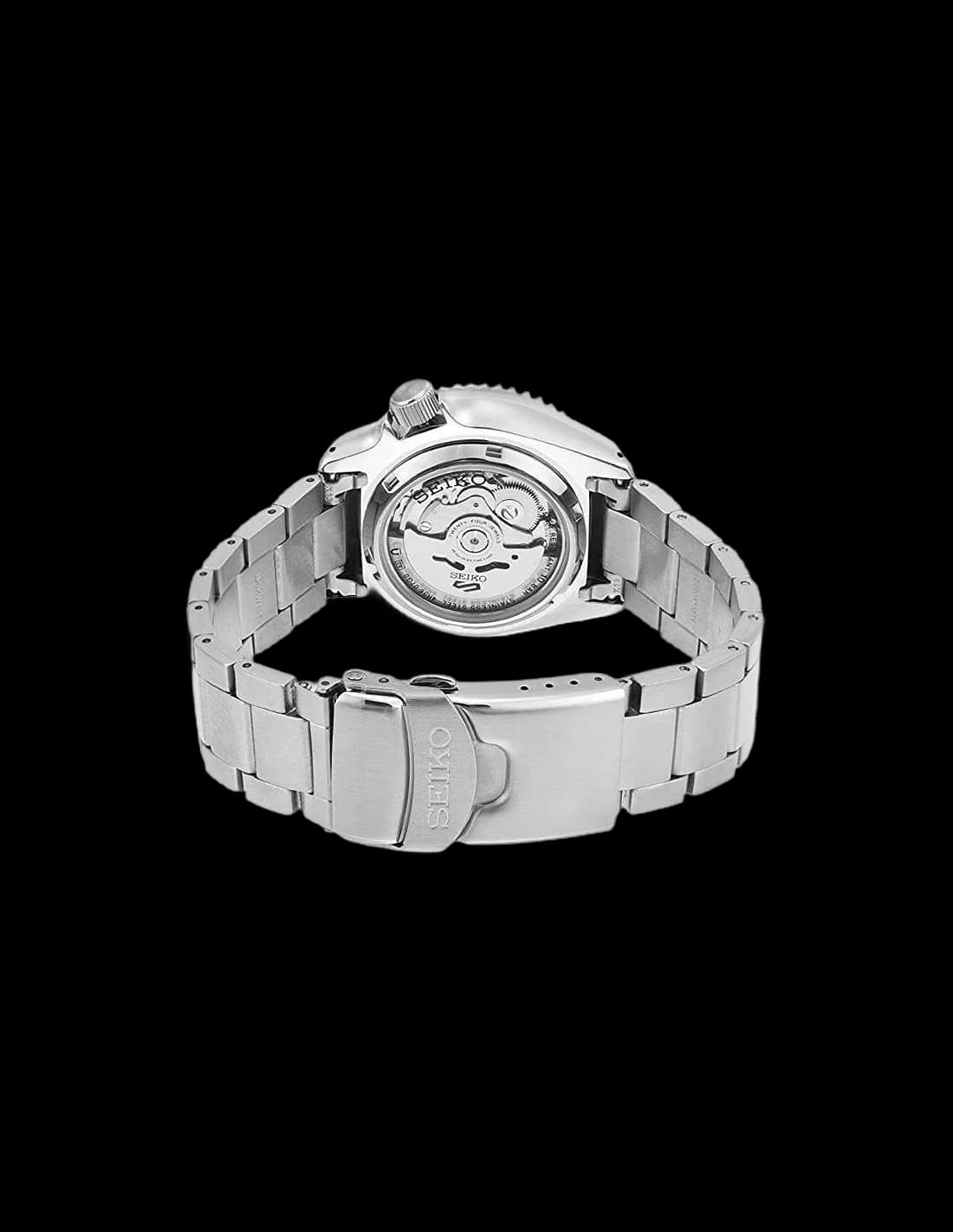 Montre Homme Seiko 5 Sports SRPD51K1 Automatique Cadran Bleu Acier vue 4