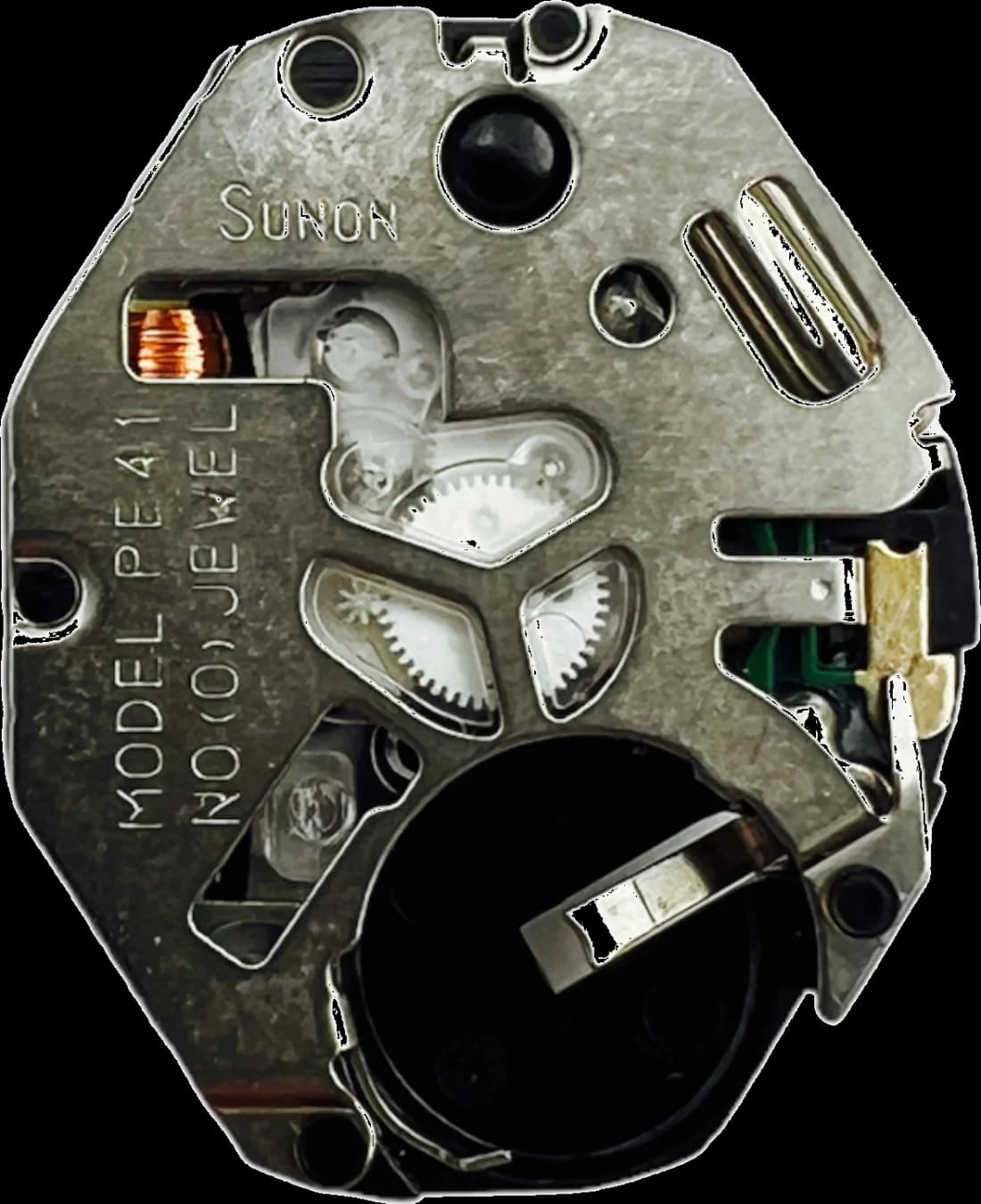 Mouvement horloger à quartz Sunon PE41 - Référence 109138 vue 2