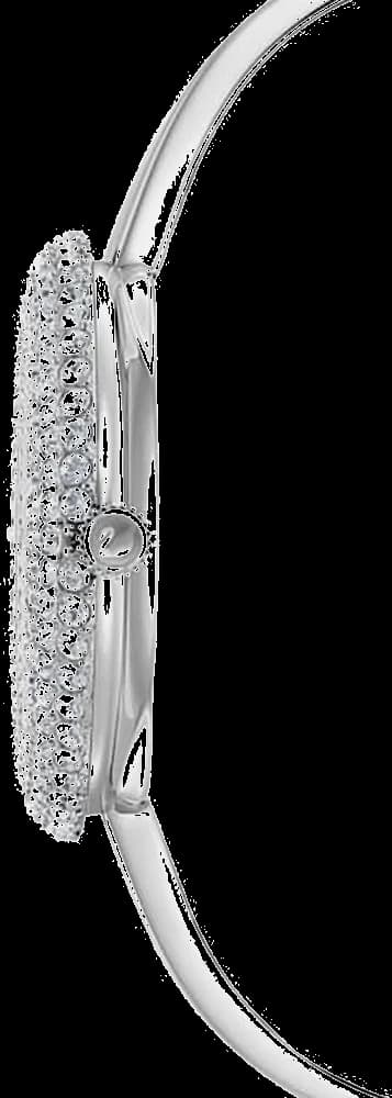 Visage cadran Swarovski 5483853 orné d'index en cristal et aiguilles facettées nacré