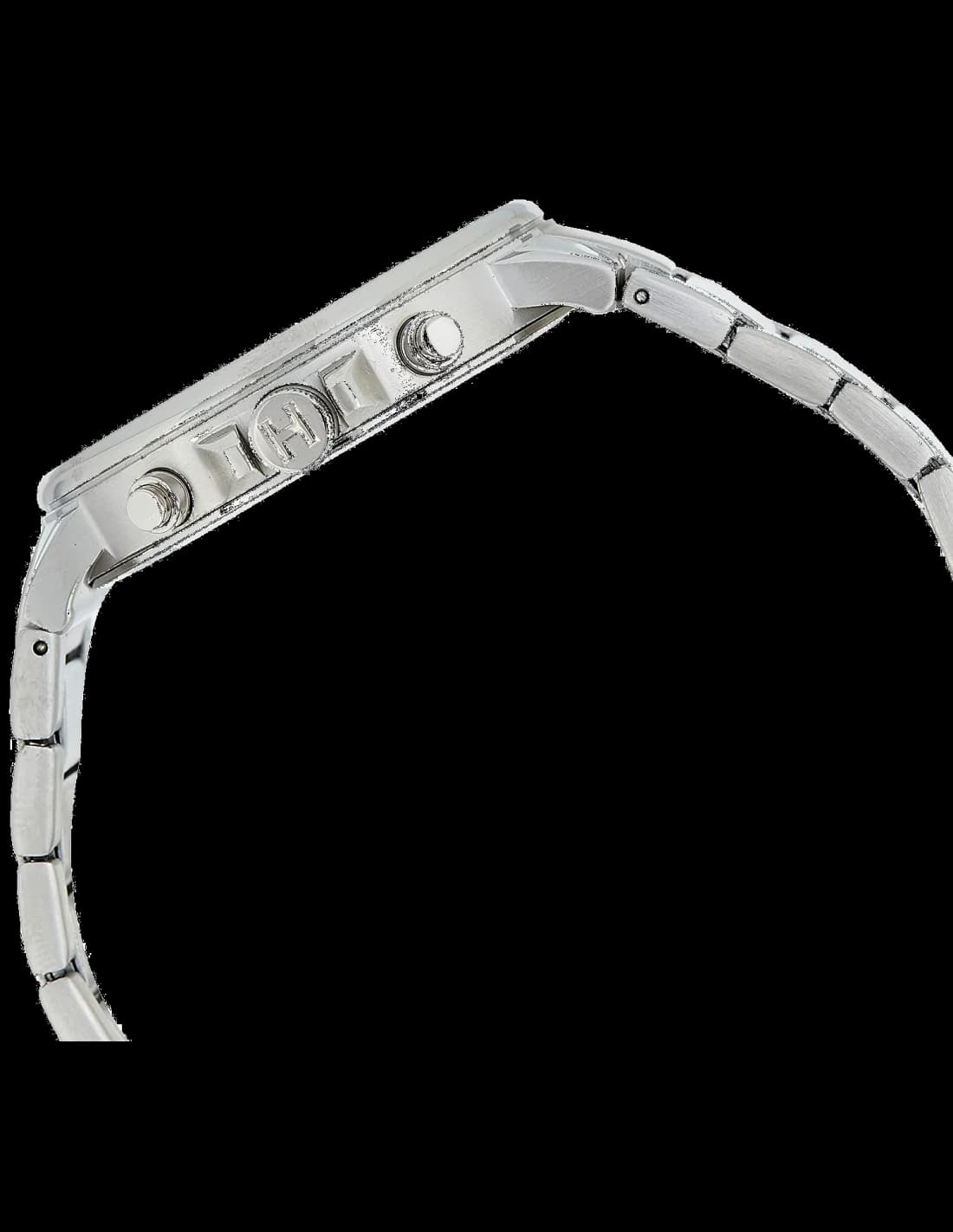 Montre Homme Tommy Hilfiger 1710382 Daniel - Boîtier Acier Argent, Cadran Noir, Bracelet Acier vue 4