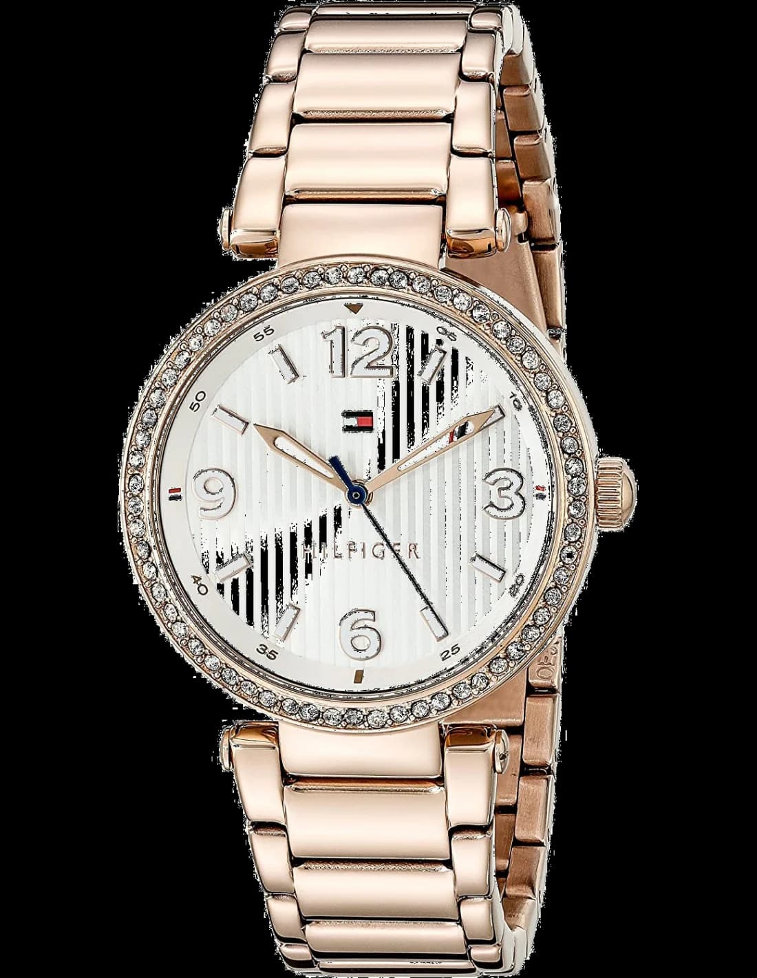 Montre Femme Tommy Hilfiger 1781590 en Acier Or Rose - Cadran Blanc 32mm