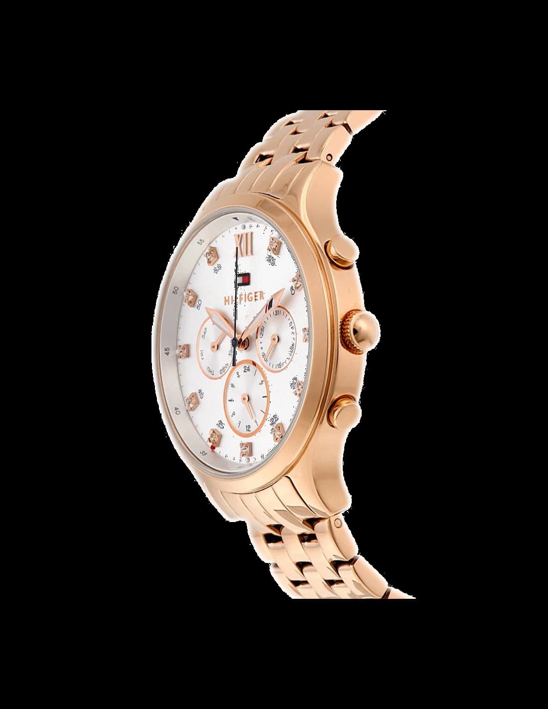 Montre Tommy Hilfiger Amelia 1781611 pour Femme en acier or rose vue 2