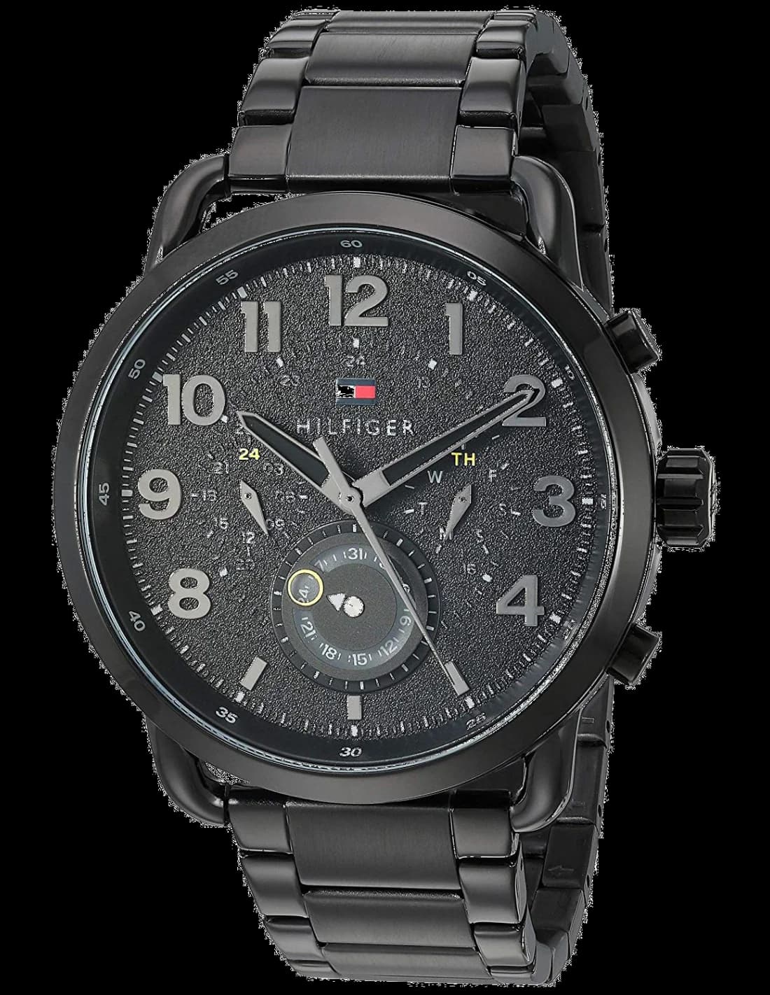 Montre Homme Tommy Hilfiger Briggs 1791423 en acier noir