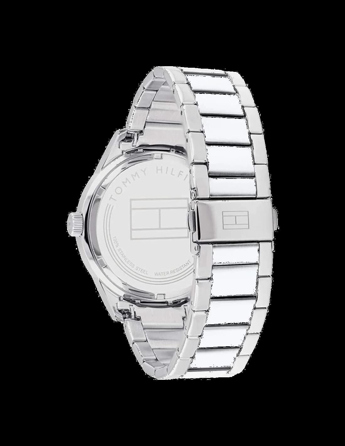 Montre Homme Tommy Hilfiger Austin 1791639 - Cadran Bleu Multifonction, Bracelet Acier Brun vue 3