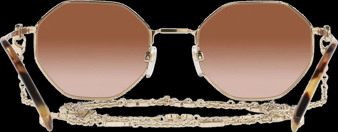 Lunettes de soleil Valentino Garavani VA2033 - Monture métal œil de chat pour femme vue 2
