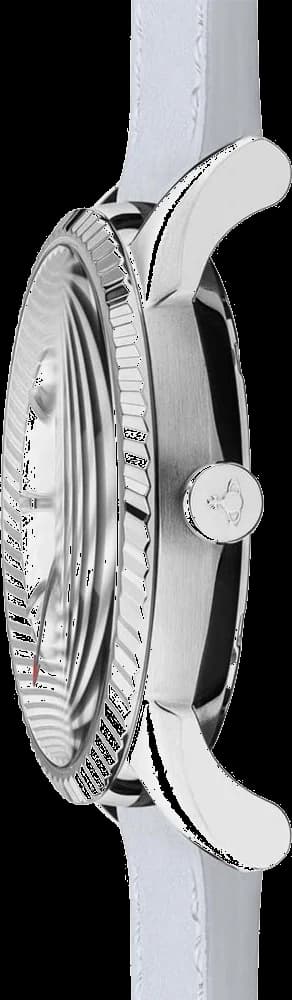 Montre Femme Vivienne Westwood Seymour VV240SLLC - Cadran blanc, bracelet cuir gris vue 3