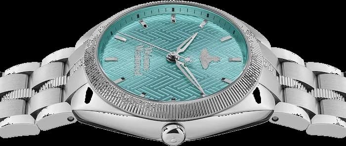 Montre Femme Vivienne Westwood The Mews VV281TQSL - Cadran Turquoise & Bracelet Acier Argenté vue 5