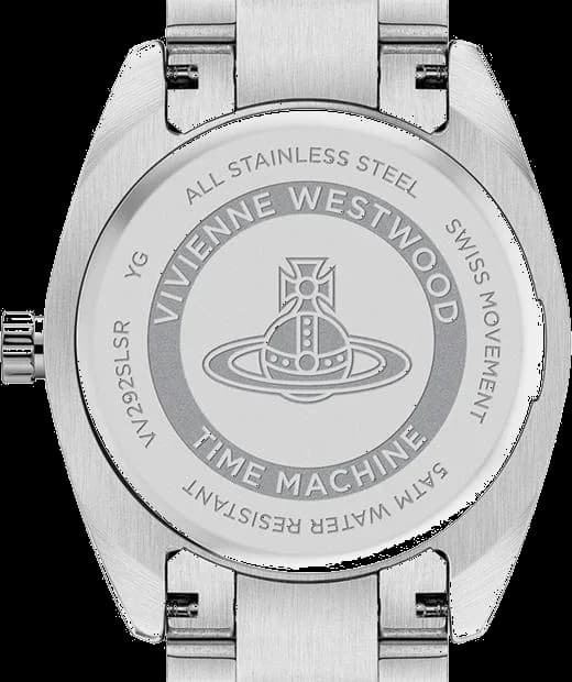 Montre Femme Vivienne Westwood Fenchurch VV292SLSR - Cadran argenté, bracelet acier bicolore argent et or rose vue 5