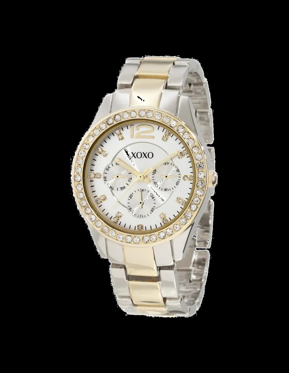 Montre Femme XOXO XO5478 en Acier Argent Bicolore