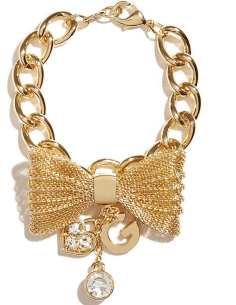 Bracelet Guess pour Femme en Acier Doré 290005-21 avec Noeud Papillon