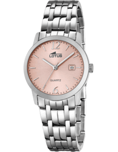 Montre Femme Lotus Urban Classic L18179/2 en Acier Argent et Or Rose