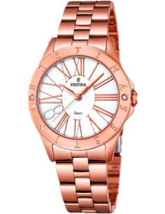 Montre Festina F16926/1 Boyfriend Or Rose pour Femme