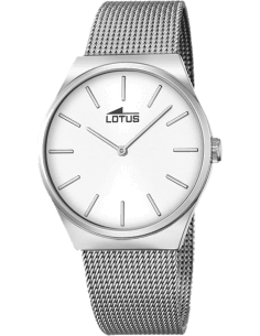 Montre Homme Lotus L18285/1 en Acier Argenté