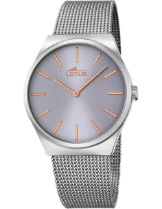 Montre Homme Lotus L18285/2 en Acier Argenté