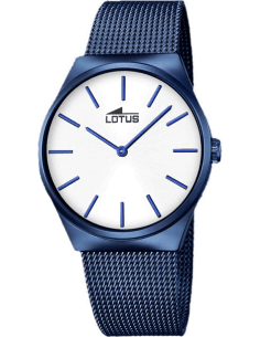 Montre Homme Lotus Trendy L18287/1 Cadran Blanc Boîtier Bleu