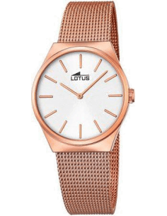 Montre Femme Lotus Trendy L18289/1 en Acier Or Rose