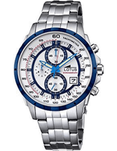 Montre Homme Lotus Chrono L10130/2 en Acier Argenté