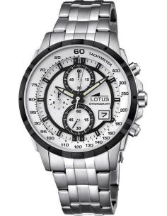 Montre Homme Lotus Chrono L10130/3 en Acier Argenté