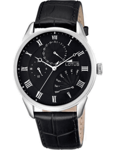 Montre Homme Lotus Trendy L10131/4 Cadran Noir Bracelet Cuir