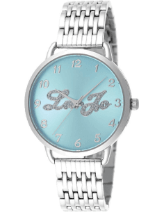 Montre Femme Liu Jo Luxury Isabel TLJ1026 en Acier Argent Cadran Bleu