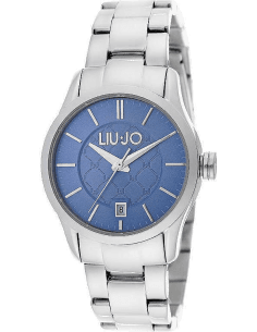 Montre Femme Liu Jo Luxury Tess TLJ937 Cadran Bleu Acier Argent