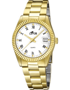 Montre Femme Lotus L15824/1 en Or et Acier