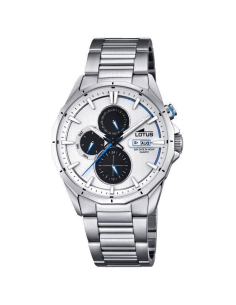 Montre Homme Lotus L18319/1 en Acier Argenté