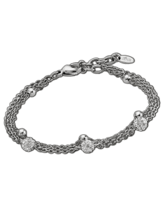 Bracelet Lotus Style LS1776-2/1 en Acier Inoxydable Argent pour Femme