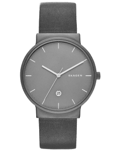 Montre Homme Skagen Ancher SKW6320 en Cuir Gris