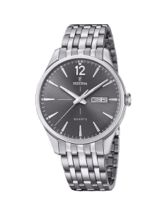 Montre Homme Festina F20204/2 en Acier Inoxydable Argenté