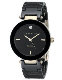 Montre Femme Anne Klein AK/1018BKBK en Céramique Noire