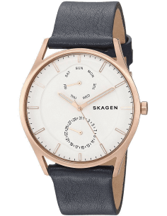 Montre Skagen SKW6372 avec bracelet en cuir souple