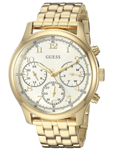 Montre Femme Guess Taylor Réf. W1018L2 en Acier Doré