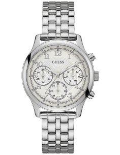 Montre Femme Guess Taylor Steel W1018L1 en Acier Argenté